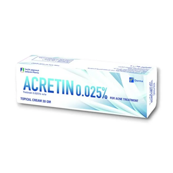 ACRETIN 0.025 % CREME