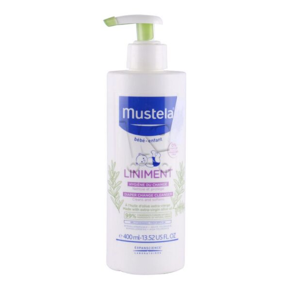 MUSTELA LINIMENT TOILETTE DU SIEGE NETTOIE ET PROTEGE 400 ML.
